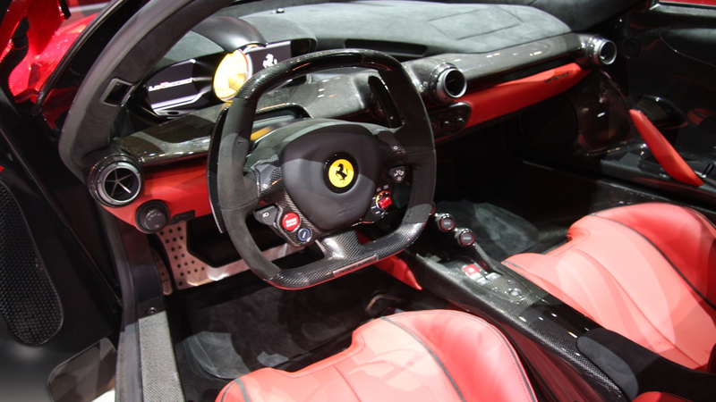 Illustration for article titled The LaFerrari Says La La Love You From Geneva